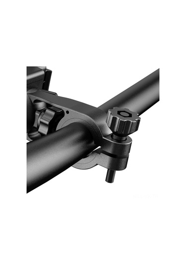 Vkemall Bisiklet Telefon Tutucusu, 6.5 İnç'e Kadar Telefonları Uyumlu, 3 Cm'yi Aşmayan Direk Çapı, Abs Malzeme, Siyah Renk