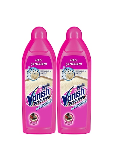 Vanish Kosla Makinede Halı Yıkama Şampuanı 2 x 850 ML