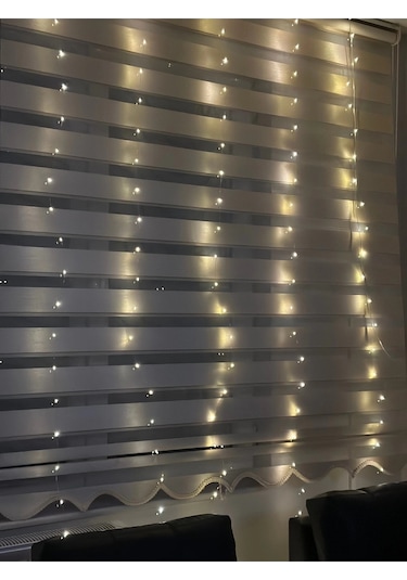 Perde Led 3mx3m Kumandalı 8 Fonksıyonlu 300 Ledli 10 Sarkıtlı Usb Girişli. Çok Renkli