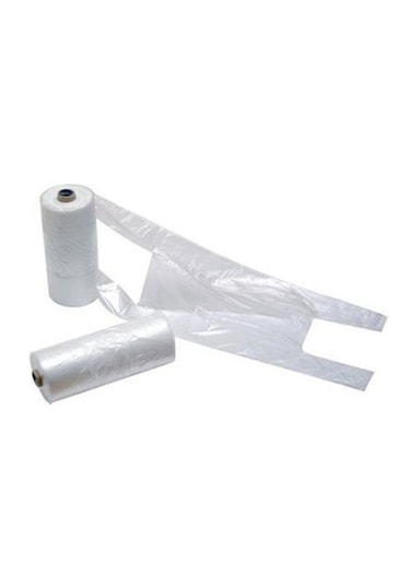 Rulo Poşet 5 Rulo Orta Boy Market Manav Poşeti Çöp Poşeti Atlet Poşet