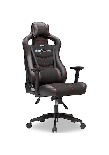 Meltem Kids Gaming Siyah-kırmızı Keten Oyuncu Koltuğu