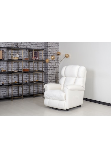 Teknokonfor Berlin Liftli Masajlı Hasta Baba Tv Koltuğu