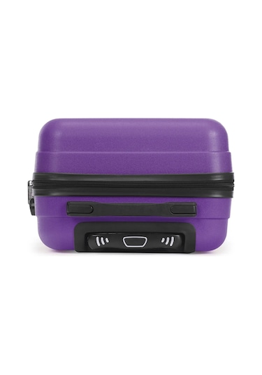 Wexta Wx-pp14 Sarmal Mor Kabin Boy Polipropılen Valiz Mor