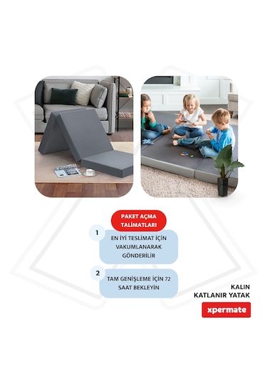 Xpermate Katlanır Yatak Yer Yatağı Misafir Yatağı