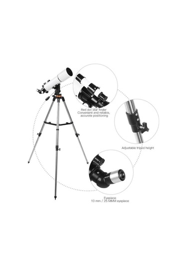 Nikula - Cf50080 Yüksek Netlik Monoküler Kara Ve Uzay Teleskobu