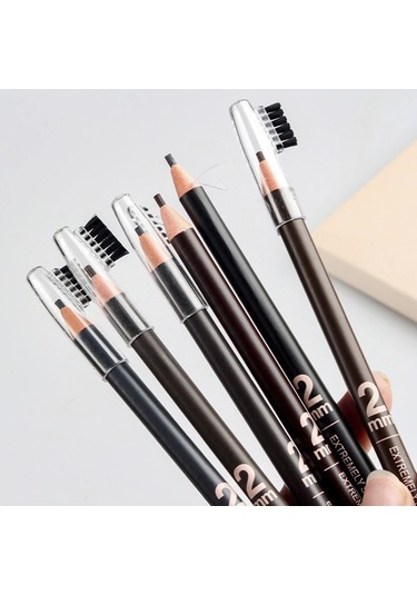 1 Adet Kaş Kalemi Dövme Su Geçirmez Göz Kaş Kalemi Tonu Makyaj Kozmetik 6 Renk 05 0