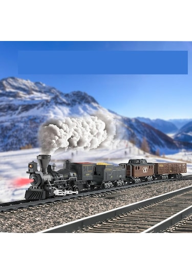 Buharlı Işıklı Ve Sesli Classic Tren Seti - 135 Cm