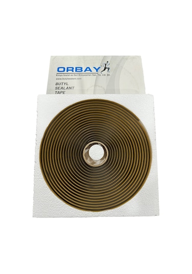 Orbay Butil Bant Sıvı Geçirmez Sızdırmazlık Bantı 5 x 5 MM 9 M