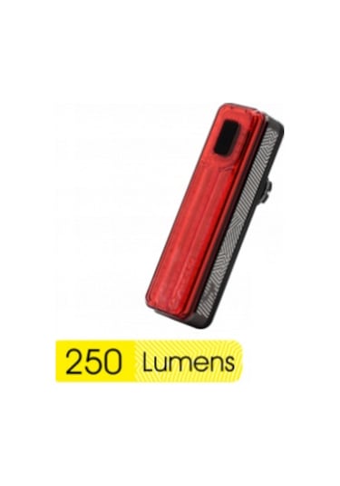 Moon Helıx Max 250 Lümen Usb Arka Lamba Siyah  - Kırmızı