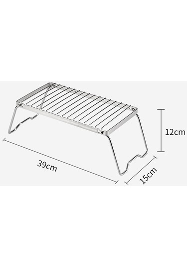 Suntek Katlanır Soba Rafı Dışında Tencere Standı Tip-c-orta