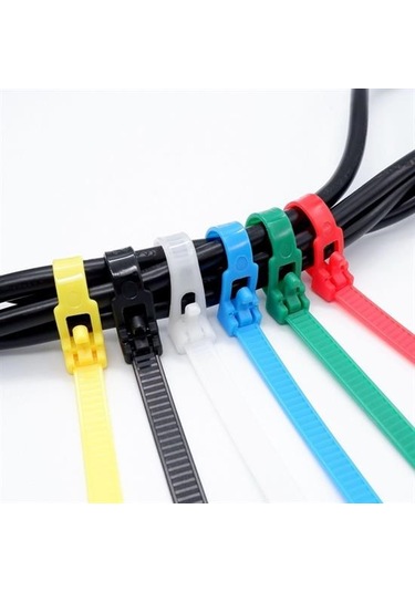30 Parça Kablo Kelepçe Seti Kablo Düzenleyici Bağlama Bantları