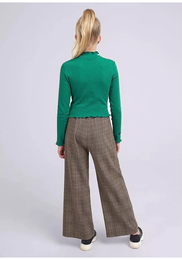 Clever Wear Çocuk Kısa Kazak 253394221 Yeşil