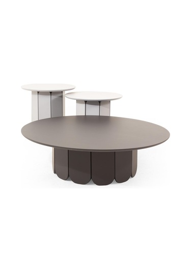 Metro R. Yuvarlak Orta Sehpa Salon Sehpası Rehome