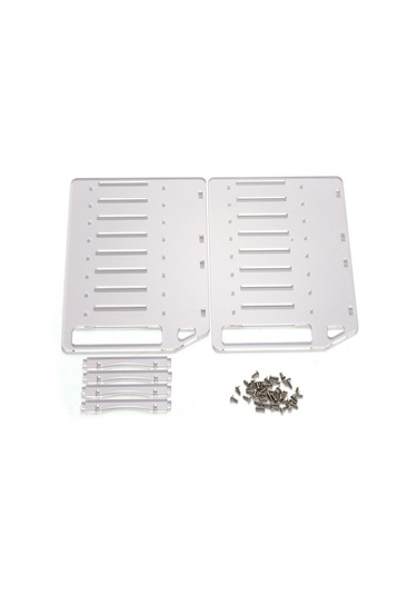 Yaozixa Akrilik Disk Rafı 4-10 Konumlu, Özelleştirilebilir, Hızlı Montajlı, Sobran Soğutma Ve Sabitlik Sağlar