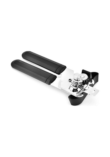 Pazly Pratik Kamp & Ev Kullanımı Siyah Konserve Açacağı Şişe Kapağı Aleti - Çok İşlevli Mutfak Aleti Siyah