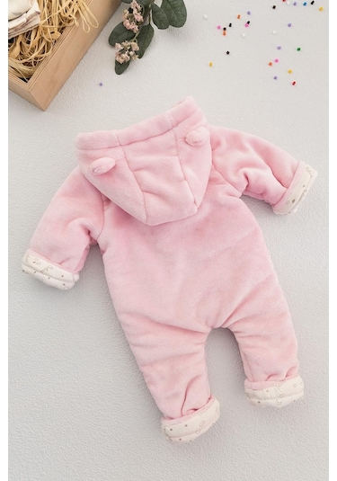 Babymod Babymod Ayıcık Figürlü Welsoft Peluş Astronot Kız Bebek Tulum Çok Renkli