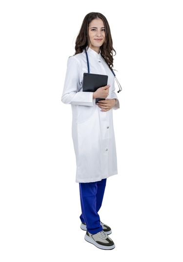 Orkide Doktor Önlüğü Hakim Yaka 001