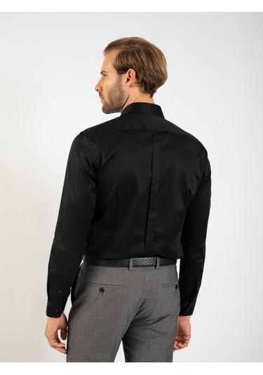 Toss Erkek Extra Slım Fıt Gömlek-siyah 513304301-07 Siyah