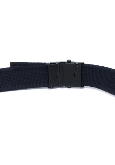 Unisex Siyah Tokalı Kolon Kemeri 4cm Lacivert Lacivert