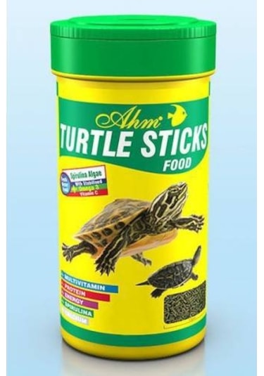 Ahm Turtle Sticks Green Food Kaplumbağa Yemi 100 Ml