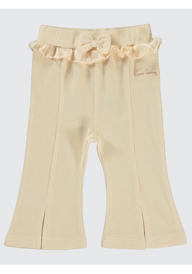 Pierre Cardin Kız Bebek Patiksiz Tek Alt 6-18 Ay Pudra Pudra