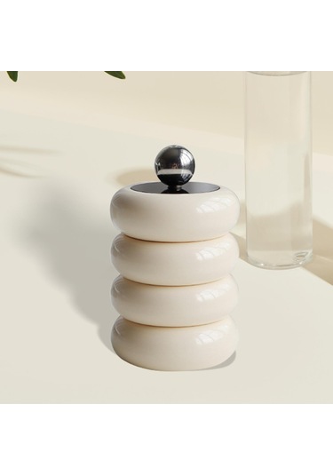 Homyl Pamuklu Çubukla Saklama Kutusu Banyo Kürdan Tutucu Için