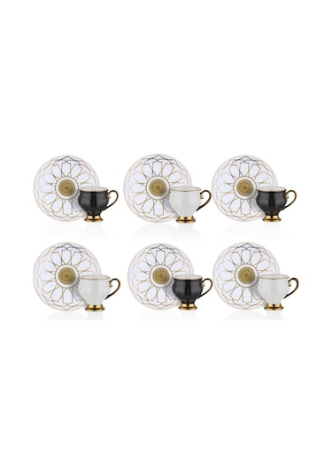 Neva N3497 Dora 6 Kişilik Kahve Fincan Takımı 90 Ml