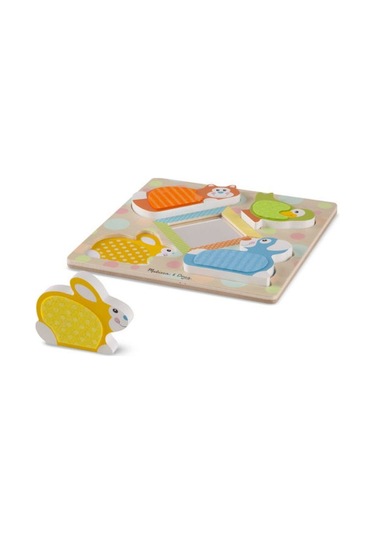 Melissa And Doug Dokun Hisset Yapboz Evcil Hayvanları Bul