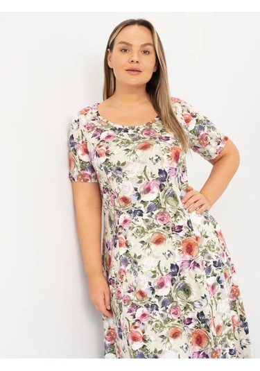 Nıko Tekstıl' Büyük Beden Triko Elbise 65118466