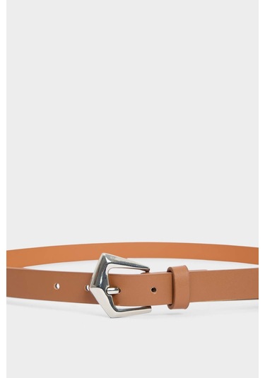 Defacto Kadın Suni Deri 3lü Günlük Kemer F3366axnskr1 Çok Renkli