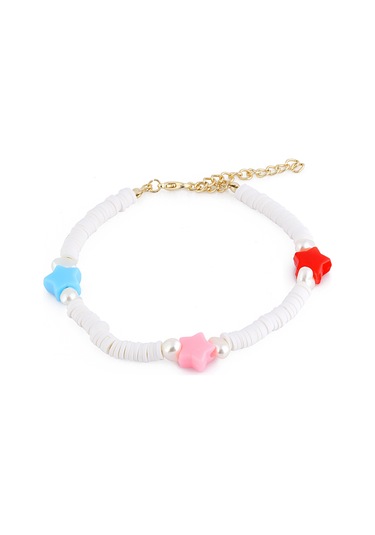 Forentina Renkli Taşlı Halhal PS2583 Çok Renkli