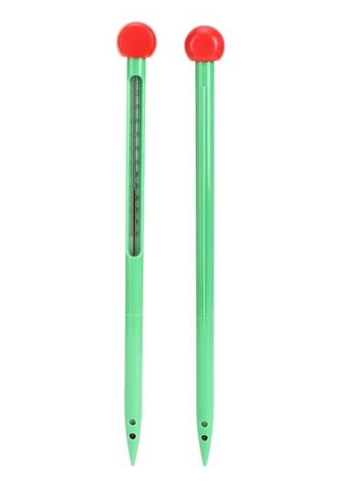 Springsun Toprak Sıcaklığı Ölçer, Cam Çubuklu Ve Bataryasız, Bahçe-bağ-çiftlik İçin -10 C/+110 C Aralığında Doğru Okuma