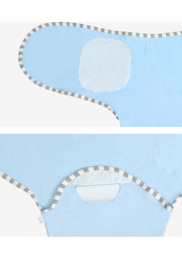 Geeksen 0-3 Aylık Bebekler İçin Nefes Alabilir Pamuklu Kundak Battaniyesi - 2 Adet Gri