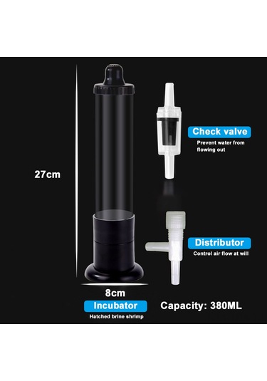 Tenfowee Nh-001 Akvaryum Karides Yumurtası Kuluçka Makinesi - Pratik Ve Kolay Balık Yemi Çözümü