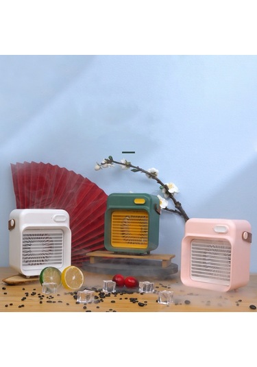 F05 Usb Taşınabilir Mini Çok Fonksiyonlu Sprey Soğutma Fanı, Özellik: Eklenti Modeli Beyaz , Boyut:eklenti Modeli Beyaz