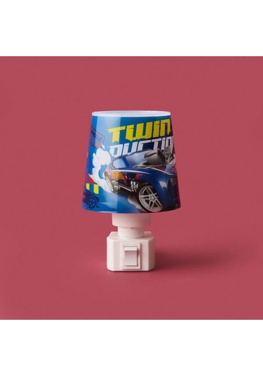 Ykc Hot Wheels Abajur Gece Lambası - Mavi Mavi
