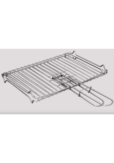 Frapan Home Taner Kebapçı Çift Telli Izgara Teli Mangal Teli 34x22 Cm