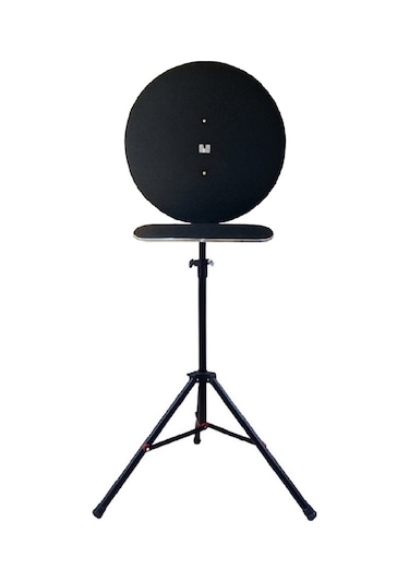 Dartsan Raf Düzenekli Tripod Ayaklı Dart Arkalık Stand Seti Siyah Renk