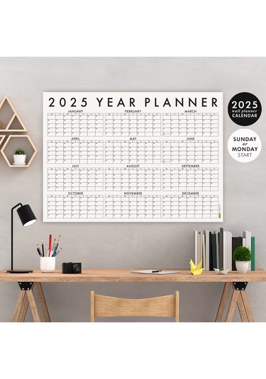 2027 Yıllık Planlayıcı Duvar Takvimi 2027 Takvim