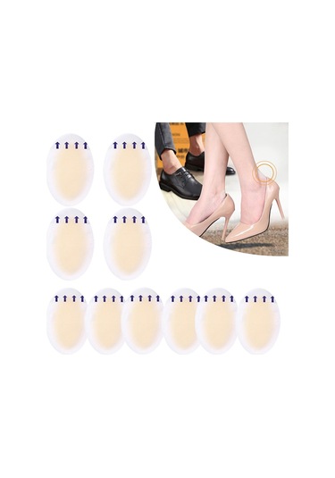 Suntek 10 Adet Jel Ayakkabı Çıkartmaları Spor 44mmx69mm