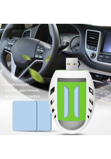 Y321 Ev Ofisi Taşınabilir Usb Araba Sivrisinek Kurtlayıcı Sivrisinek Katilleri Sarı + Yeşil , Boyut:sivrisinek Katiller Sarı + Yeşil