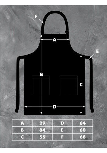 Vau Fartuk Anne İçin Mutfak Önlüğü  266764572 Siyah