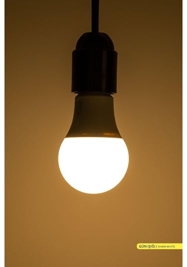 ACK LED A60 Ampul 3000K Gün Işığı 220V 12W E27