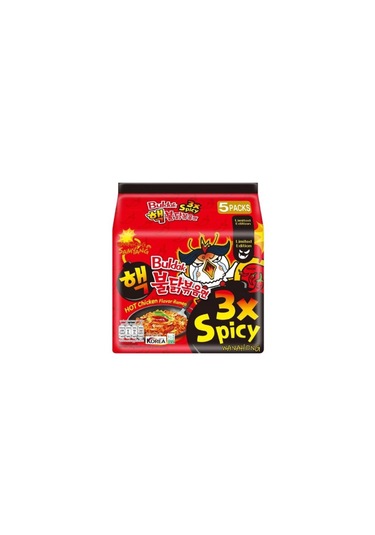 Samyang Buldak 3x Acılı Tavuk Aromalı Ramen5'li Paket