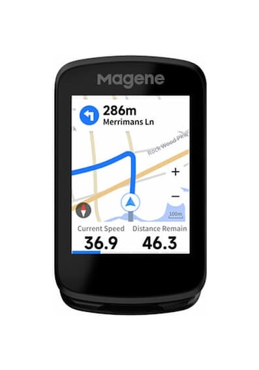 Magene C606 Gps Bisiklet Bilgisayarı Renkli Ekran Siyah