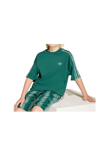 Adidas Lo Tee Çocuk Günlük Tişört Ke2704 Yeşil Yeşil