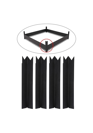 Suntek Magideal Dış Mekan Çim Konektör Klipsi Bahçe Aletleri 4 Parça