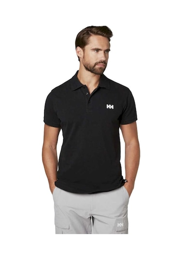 Helly Hansen Helly Hansen Transat Polo Siyah Erkek T-shirt 33980-990 Siyah