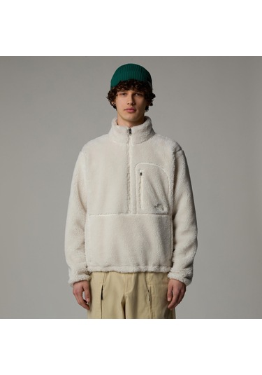The North Face M Extreme Pile 2 Pullover Erkek Polar-29462 Beyaz