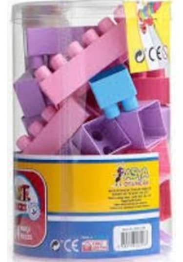 Asya Oyuncak Ant Blocks 34 Parça Pastel Renk Ant034-p